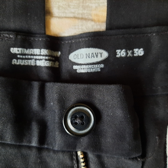 Men's Old Navy ultimate skinny pants size 36/36 - Picture 7 of 12